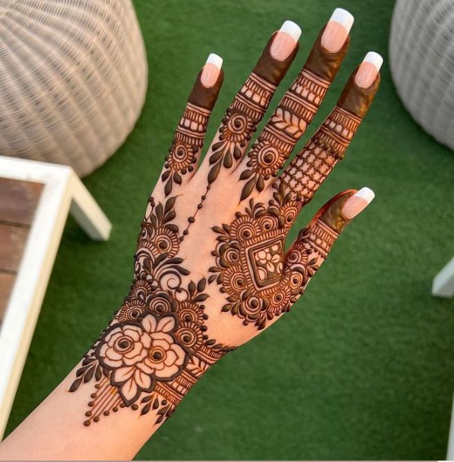 Fusion Mehndi Designs