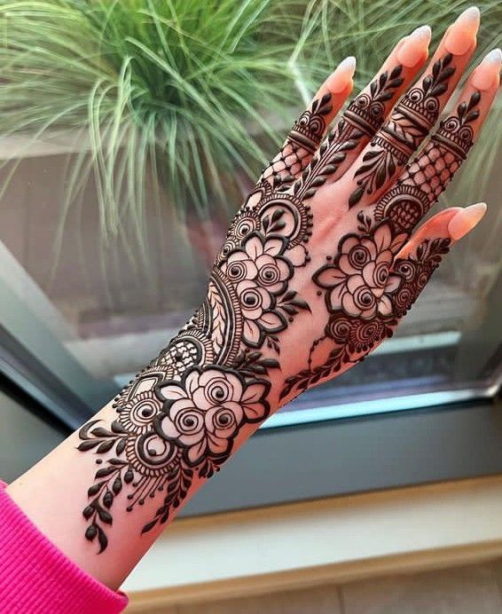 Fusion Mehndi Designs