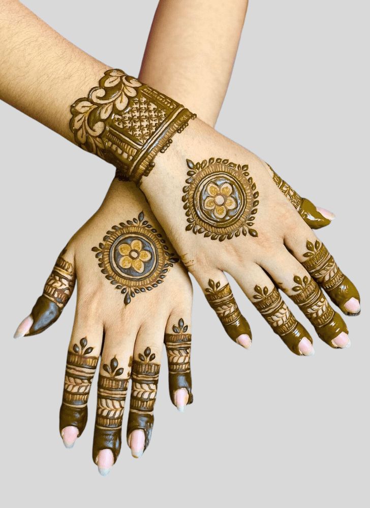 Mandala Motifs mehndi design